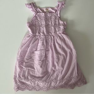 Girls Cat & Jack Eyelet Dress